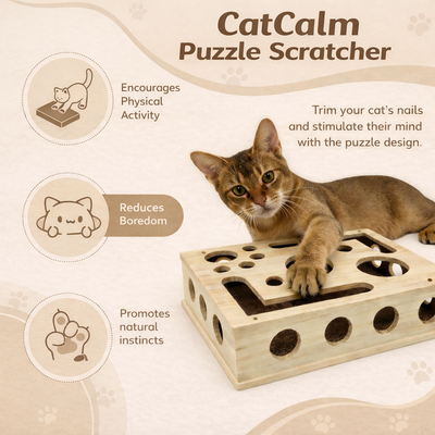 ClawCalm™ Puzzle Scratcher